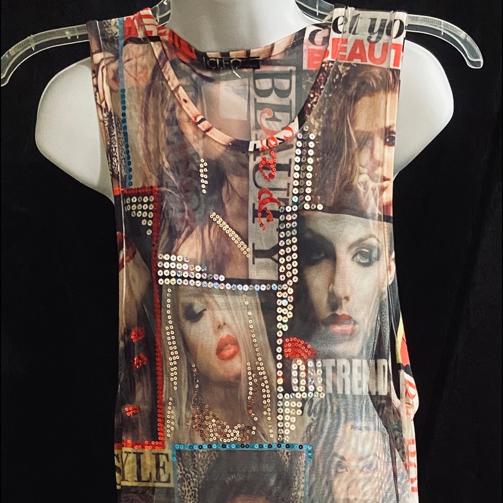 BNWT Glamorous Sheer Maxi Dress by Cleo, Size S